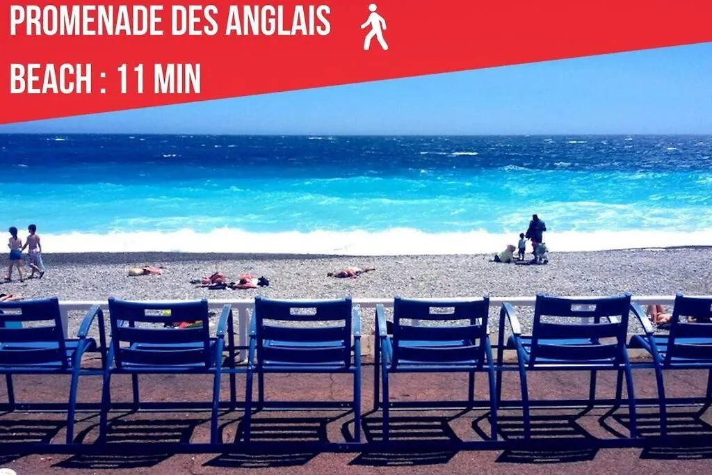 Studio N7 Coco Beach Nice Centre Daire